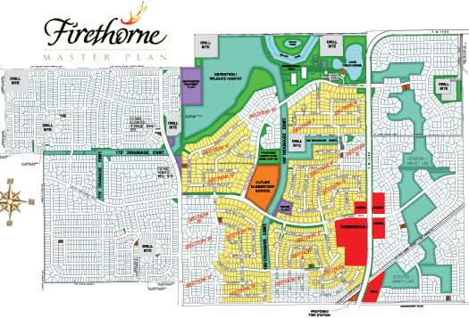 Firethorne, Katy Texas. Homes For Sale Firethorne Master Plan Community