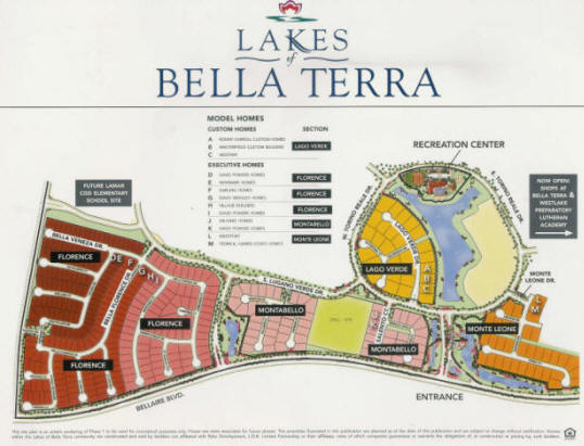 Free Lakes of Bella Terra, Richmond TX Homes For Sale MLS Search.